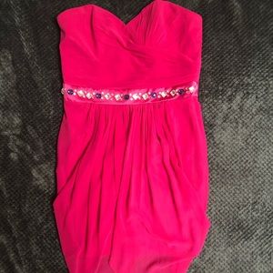 Lipsy Bandeau Drape Dress
